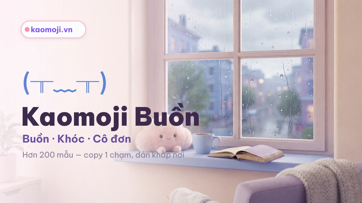 Kaomoji Buồn